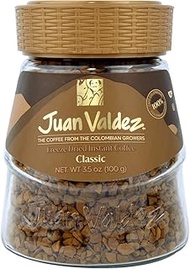 Juan Valdez Freeze Dried Soluble 100% Colombian Coffee, 64 Servings 3.5 oz