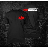 Dji Professional Pilot Drone Casual Short Sleeve Tops Printed Cotton Men's T-shirt Plus Size Birthday Gift