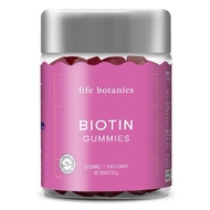 LIFE BOTANICS Biotin Gummies – Peach Flavour (50 Gummies)