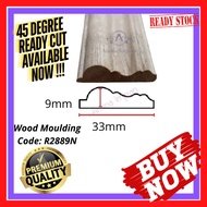 Wainscoting R2889N Wood Moulding/ Wainscoting Decoration/ Bingkai Kayu/ Frame Dinding/ Wall Frame/ K