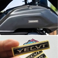YECVT NMAX turbo emblem sticker cvt aerox Turbo new aerox sticker nmax sticker