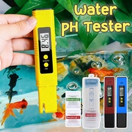 Water pH Tester Digital LCD Fish Tank pH Tester Pen Portable Water Purity Meter