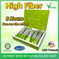Vvellness High Fiber Nutrition with Spirulina Drinks Fit Slimming Lose Weight Fibre Detox Sachet