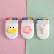 6-color face paint rainbow face paint easy to carry face Halloween festival face makeup face paint
