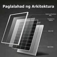 V380 Pro CCTV Solar Panel IP66 na hinditinatablan ng tubig