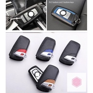 BMW Suitable for BMW F10 F20 F30 1 2 3 4 5 6 7 Series Car Key Cover Cover Leather Wallet Bag
