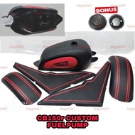 Paket Hemat Body Tangki Cat Motor CB150R CB150 Ducati Scrambler Custom Fuelpump injeksi Motif Doff