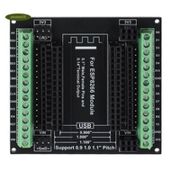 yzuzzaESP8266 Expansion Board 30Pins GPIO 1 Into 3 Breakout Board Compatible with ESP8266 ESP-12E No