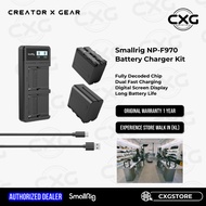 SmallRig NPF-F970 Battery and Charger Kit 7800mah 3823