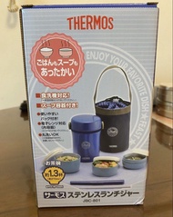Thermos 三層小學生保溫飯壼 JBC-801
