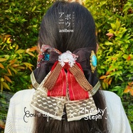 Anibow Jing Yuan 3 HSR Honkai Star Rail Bow Hair Clip Accessories Cosplay Hairpiece Headpiece