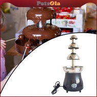 [PETSOLA] Chocolate Fountain Melt Dipping Machine Chocolate Fondue Fountain Automatic Melting Chocol