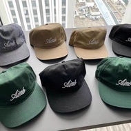 Fggf Aime Leon Dore Script Aime Hat American Curved Eaves Retro Adjustable Embroidery Baseball Trend
