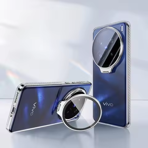 Camera Lens Protection Bracket Hard PC Phone Case For VIVO X200 X100 X100S Pro Ultra X200S X200ProMi