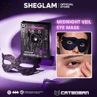 Cat Woman X SHEGLAM Midnight Veil Eye Mask Hydrating Moisturizing Nourish Skincare Makeup Cosmetics