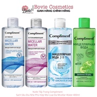 Compliment Makeup Remover 400ml For All Skin, Oily Acne Skin, Sensitive Skin, Irritated Skin