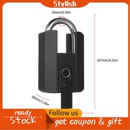 Stylish365 BT Electronic Lock  Fingerprint Padlock with 50 Storage Smart for Outdoor
