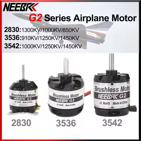 NEEBRC 2830 3536 3542 Outrunner Brushless Motor 2-4S for RC AirPlane Fixed-wing FPV Racing Drone Hel