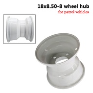 8inch Hub Rims 18x8.50-8 Inch Tubeless Tire For Golf Cart Leisure Sightseeing Wheels Car Accessories