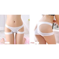 P322 - White Boyshort Panties