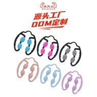 [Duoduogo] Leg Ring Clamp Massager Roller Foam Muscle Eliminate Relax Calf Four-Wheeler Stovepipe Ha