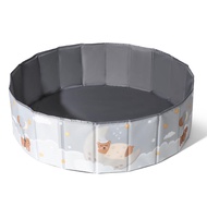 100 ซม.Ball PIT สระว่ายน้ํารูปแบบ (ไม่มีลูก) ผ้า Oxford Ball Pool รอบเล่นในร่มกลางแจ้งสําหรับเด็ก