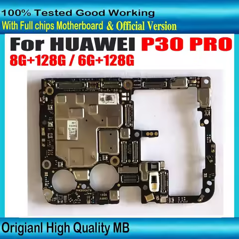 For HuaWei P30 Pro Unlocked Original Motherboard Android System Full Chips For Huawei P30 Pro new lo