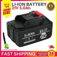 Rechargeable 21V 5.0Ah Li-Ion Battery For RC-3003 CF-880 and All 21V Machine Blower Drill Wrench Bat
