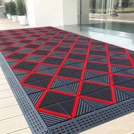 Outdoor Doormat Entry Commercial Foot Mat Hotel Entrance Carpet Entryway Anti-Slip 3-in-1 Floor Mat 