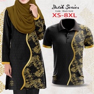 （XS-8XL）baju raya 2024 viral baju couple set t shirt baju muslimah jersey blouse muslimah Baju Musli