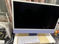 iMac M1 24吋 16GB 512SSD 紫色