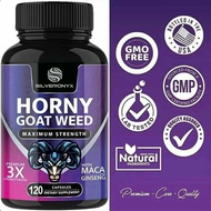 100% Original Products.120 Capsule.Horny Goat Weed Extract,Maca,Saw Palmetto,Ginseng,L-Arginine, Ton