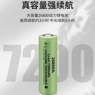 26800A Lithium Battery Charger 7200 Large Capacity Power Strong Light Flashlight Headband