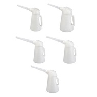 [whfashionkk] Oil Jug with Spout,with Lid Leakageproof Oil Measuring Jug Oil Dispenser Jug Oil Measu