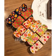 Crab claw hair clip - Honey orange pattern hair clip (3 teeth, 3 small teeth, 5 teeth)