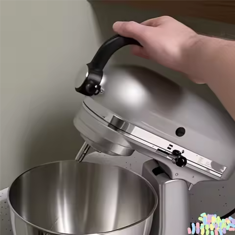 ASWUT-Easy Grip Mixer Attachment-Ergonomic Handle For Kitchenaid Tilt-Head Stand Mixer-Mixer Accesso