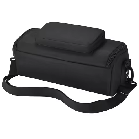 Portable Audio Protective Case Dustproof Travel Carrying Storage Bags Scratch-resistant with Sholder
