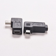 UNI 🔥Hot Sale🔥USB Micro 5Pin Female to Mini 5Pin Male 90 Degree Angle Adapter Converter