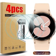Kaca Tempered 9H untuk Galaxy Watch 4 5 6 7 40/44mm Classic 42/46mm Watch7 44 40mm Filem Anti Calar 