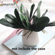 MARIER 1pcs Simulation Leaves Home Decor  Orchid Leaves Phalaenopsis Leaf