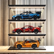 [Acrylic Transparent Display Box] Lego Display Box Cabinet 42123 42093 42125 Ferrari McLaren Corvett