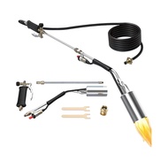 [fastour]Flame Throwers for Welding Roof Asphalt Melting Snow- Propane Torch for Weed Flamethrower B