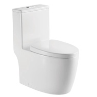 [PROMO INSTALL] Aalto AL8040 Geberit Toilet Bowl Rimless Double Vortex Flushing with Anti Bacteria C