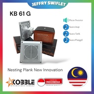 Kobble Tweeter KB 61 G New Innovation Fitted With Nesting Plank Original Indonesia White Color