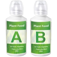 A+B Plant Food for Hydroponic Planting Systems Plant Food for Growing Vegetables