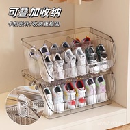 Save Storage Box Box Handy Tool Plastic Shoe Cabinet Storage Shoes Children Organize Storage Transpa