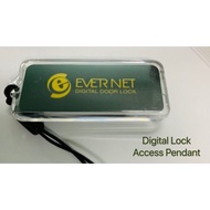 Digital Door Lock Entry Access Key Chain RFID EVERNET Pendant