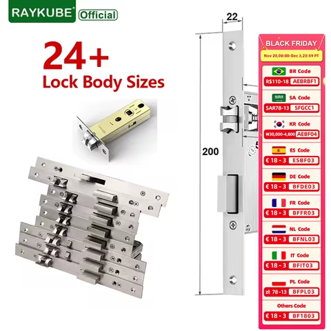 Mortise Lock Specialized For Smart Lock Different Size For Choose
