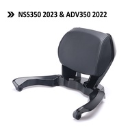 ABJKO รถจักรยานยนต์ที่นั่งผู้โดยสารด้านหลังสีดำ Tailstock พนักพิงหลัง Bantal Alas พนักพิงหลังสำหรับฮ