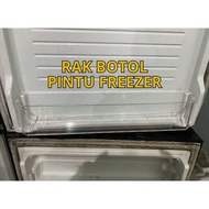 Custom Akrilik Rak Botol Kulkas Aqua 2 Pintu Inverter AQR-D270 /D275 - Rak Pintu Botol Kulkas Aqua A